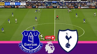 Everton vs Tottenham Hotspurs | Premier League 2023 Live Match Today - Football Simulation