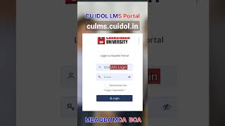 CU LMS 😍 #shorts CUIDOL ✌️ Chandigarh University