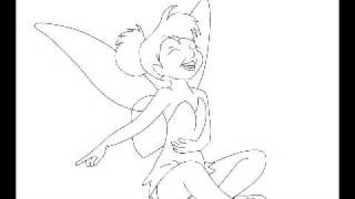 Tinkerbell Coloring Pages