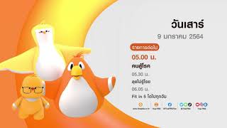 Thai PBS Graphic Listing with NewsTheme - บอกรายการ ThaiPBS 2021 ชุด นกแก๊งค์