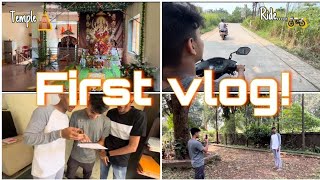 Vlog 1 - Visiting Hanuman Temple 🚩❤️