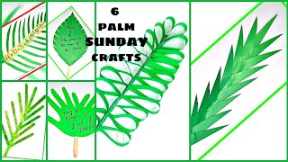6 PALM SUNDAY CRAFTS.....#palmsunday #sundayschoolcraftactivities