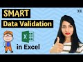 SMART Drop Down List in Excel (with Data Validation)