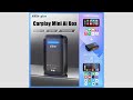 Review MMB Apple Carplay Wireless Dongle Android 11 CarPlay Adapter 2024