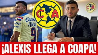 ¡OFICIAL! ALEXIS VEGA firma por CUATRO AÑOS con las ÁGUILAS | noticias club america