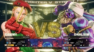 SFVAE S3.5 - LEVEL_UP (Dhalsim) Vs Sticky- (Cammy)