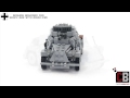 custom ww2 wwii sdkfz sd kfz 222 20mm kwk aus lego ® steinen