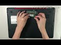 FUJITSU LIFEBOOK【AH42/B3（FMVA42B3R）】の分解方法（Disassembly method）