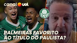 PALMEIRAS PASSOU DE QUASE ELIMINADO PARA GRANDE FAVORITO AO TÍTULO DO PAULISTÃO, DIZ JUCA KFOURI