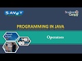 [2020]-Programming in JAVA - Operators - Arithmetic, Relational, Logical, Assignment and Inc / Dec