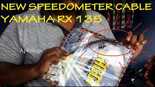 New Speedometer Cable for my yamaha RX 135 bike