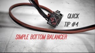 QT #4 Simple Battery Bottom Balancer  LiFePO4  18650