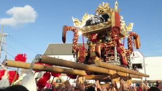 20161009　浜の宮天満宮秋祭り 【台場差 宮】