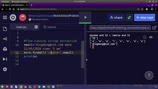 Extracting data using Regular Expression in Python