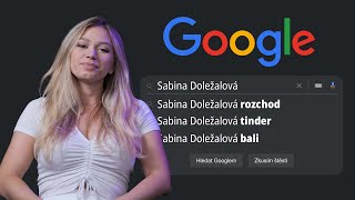 Co hledají lidé na Internetu o SABINĚ DOLEŽALOVÉ