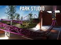 New Theme Park Game! Park Studio ALPHA First Look! Its stunning!