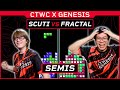 GAME CRASHERS COLLIDE!!! |  Blue Scuti vs Fractal | CTWC X GENESIS Tetris Regional