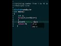 #4 C programming Exercise💻 || C Language Tutorial #shorts #coding
