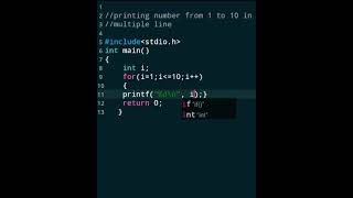 #4 C programming Exercise💻 || C Language Tutorial #shorts #coding