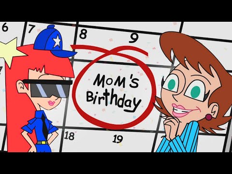 It's Johnny's Mum's Birthday! Johnny test Compilation For Kids WildBrain Max