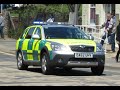 Isle of Wight Ambulance Service Skoda Scout Rapid Response Vehicle - On Emergency Call