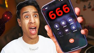 اتصلت على رقم الشيطان بالليل و رد عليا..!(هددني بالموت !!) |Calling (666) 😈📞