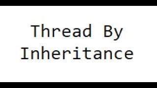 Thread By Inheritance | Bangla Tutorial in java programming |OOP