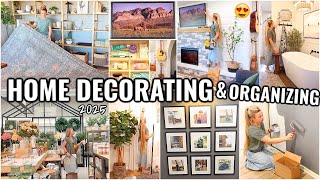 HOME DECORATING & ORGANIZATION IDEAS!!😍 ORGANIZE WITH ME | DECLUTTERING AND ORGANIZING MOTIVATION