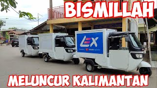 3 UNIT TVS BOX MELUNCUR KALIMANTAN ALHAMDULILAH