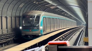 Clear Bombardier IGBT-VVVF when Beijing MTR Line 4 arrives and leaves (龐巴迪VVVF走行音\u0026京港地鐵4號綫/大興綫\u0026西紅門站)