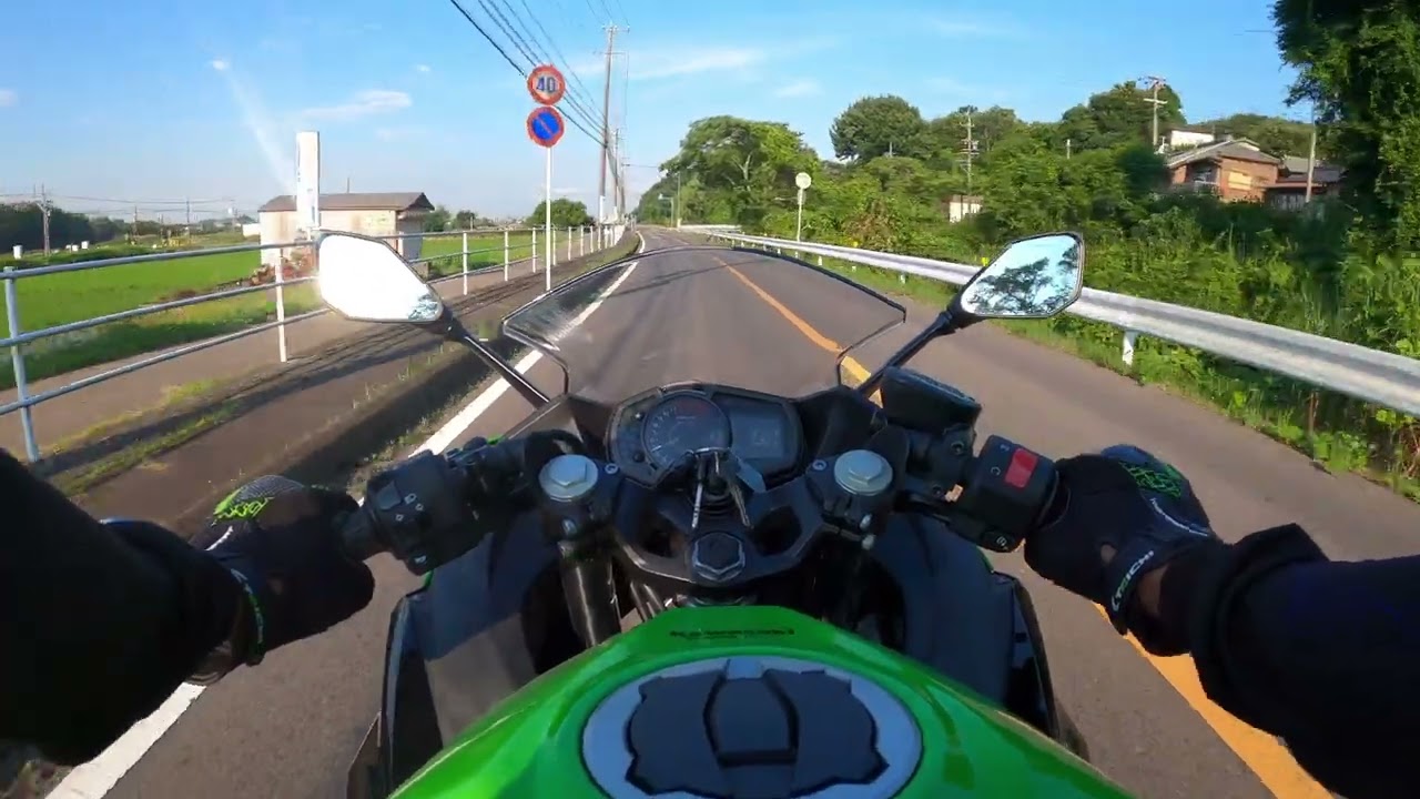 Kawasaki Ninja 400 Pure Sound Japan Morning Ride Youtube