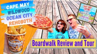 Boardwalks - Ocean City - Cape May - Wildwood - Rehoboth Beach - Boardwalk Reviews and Travel Guide