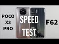 Xiaomi Poco X3 Pro vs Samsung F62 Speed Test