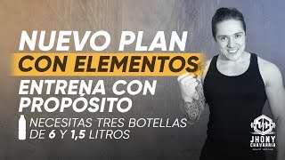 ENTRENA CON PROPOSITO : Dia #1 Espalda Bíceps Cardio