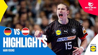 BIGGEST SURPRISE OF THE EURO! | Germany vs. Austria | Highlights | Men's EHF EURO 2024