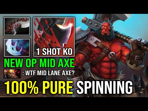 NUEVO IMBA MID AX Manta Style + Abyssal Blade 100% Pure Helix Spin 1 Jump = 1 Dota 2 eliminado