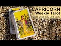 CAPRICORN WEEKLY TAROT READING 