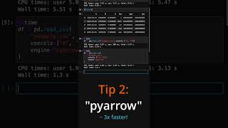 Pandas Essentials: Blazing fast CSV loading! #python #programming #coding #pandas