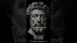 3 Greatest Quotes from stoic philosopher Marcus Aurelius | #shorts #stoic #quotes