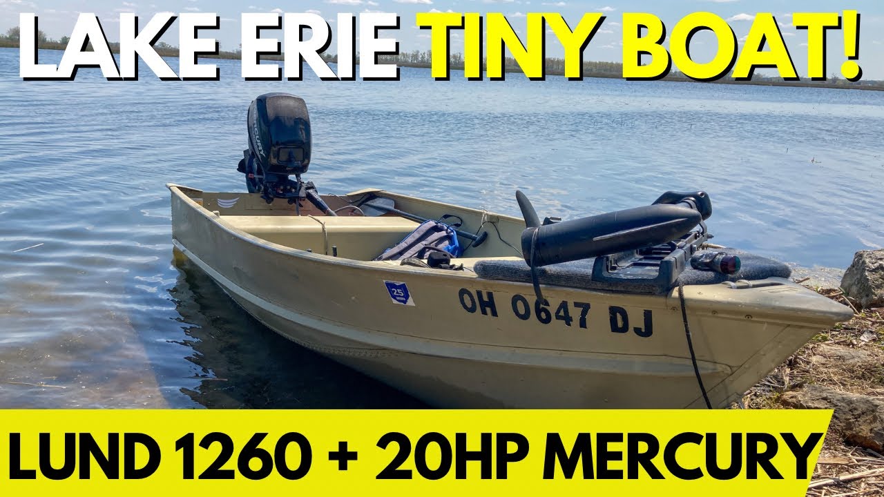My New Mini Lake Boat Youtube