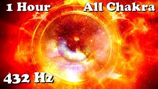 "The Lost Chord" (432 Hz 1 hour) ALL CHAKRAS Simultaneously (Meditation/Balancing/Tuning)