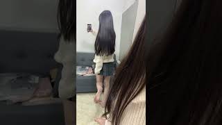 裸足 长发 JK裙｜Naked feet long hair JK skirt｜裸足ロングJKスカート