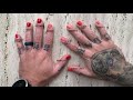 swatching the entire cnd shellac line video 9 corals u0026 reds