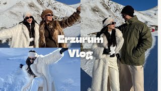 ERZURUMDA 4 GÜN | Kayak , gezi , eğlence ⛷️ ❄️ ⛄️