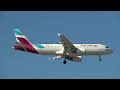 Eurowings Airbus 320 9H-EUV Landing Malaga LEMG