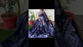 Pure Sungudi sarees with full Batik wax print hit design of 2022