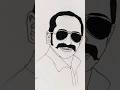 Aavesham drawing |  Fahad fazil drawing #shorts