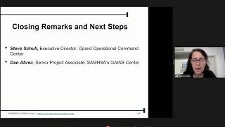 Sequential Intercept Model (SIM) Summit - 11.17.2020