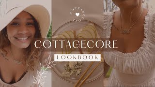 Spring Lookbook 👒 Packing for a very British weekend 🌷 Cottagecore outfits