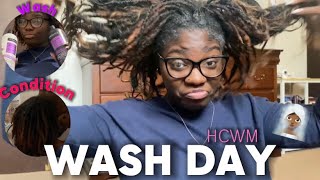 HCWM, take-down + wash day, etc. | Vlogmas Day #7